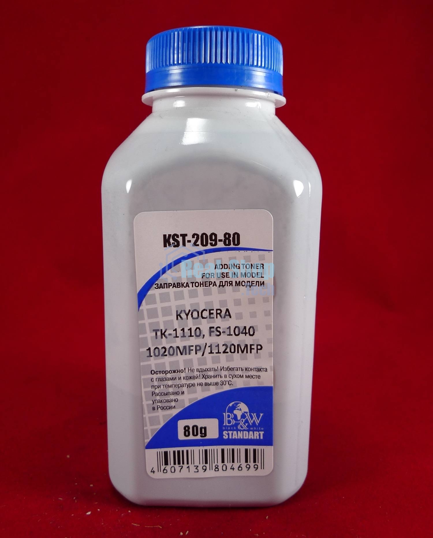 Тонер Kyocera TK-1110, FS-1040/1020MFP/1120MFP (фл. 80г) B&W Standart фас Россия