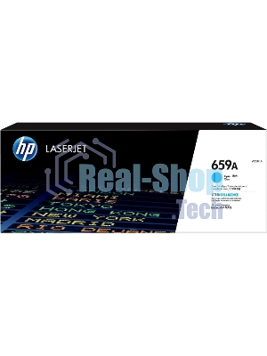 Картридж лазерный HP 659A W2011A голубой для HP LJ M856/M776 (13000 стр.)