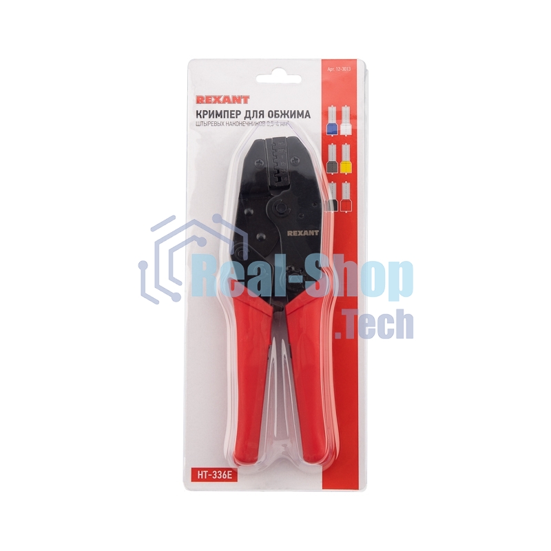 Кримпер для обжима Rexant штыревых наконечников 0.5-4.0 мм (ht-301 E) (tl-336 E)