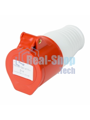 Розетка Rexant 214 переносная 3Р+РЕ 16А 380В IP44