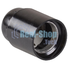 Патрон электрич. E27 Пкб27-04-К01 подвесной карболит. черный (инд. упак.) ИЭК EPK10-04-02-K01