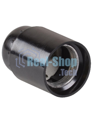 Патрон электрич. E27 Пкб27-04-К01 подвесной карболит. черный (инд. упак.) ИЭК EPK10-04-02-K01