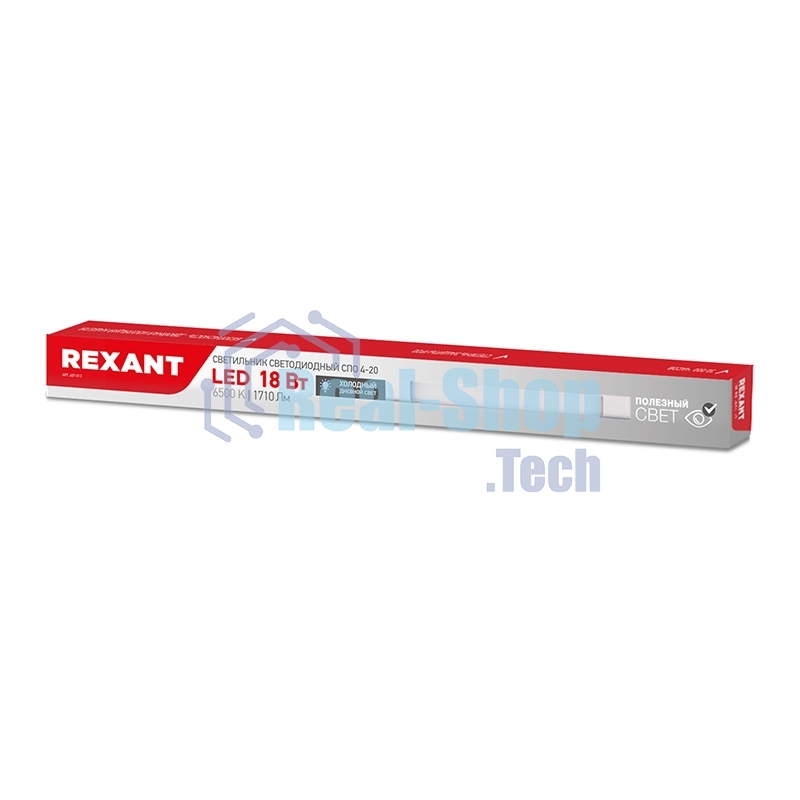 Светильник общего назначения Rexant СПО4-20 18Вт 200В-240В IP20 1710 Лм 6500K холодный свет