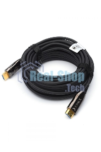 Кабель HDMI 20 м (HIGH speed, Metal gold, Optical) 8K VER 2.1 Кабель HDMI 20 м (HIGH speed, Metal gold, Optical) 8K VER 2.1