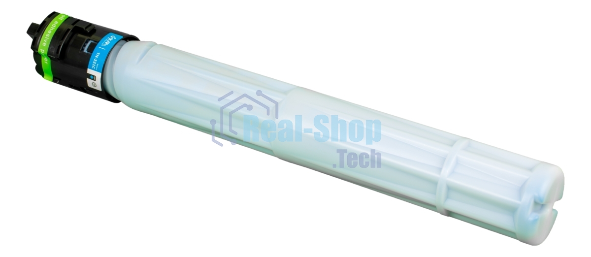 Тонер-туба Sakura KMTN-221C (A8K3450) для Konica Minolta, голубой, 21000 к.