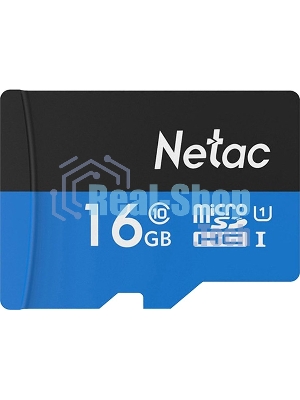 Флеш карта microSDHC 16Gb Netac P500 NT02P500STN-016G-S (без SD адаптера) 80Mb/s