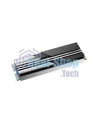 Накопитель SSD Netac NV5000, 1Tb, M.2 2280, PCIe 4.0 x4, NVMe, R/W 5000/4400, с радиатором