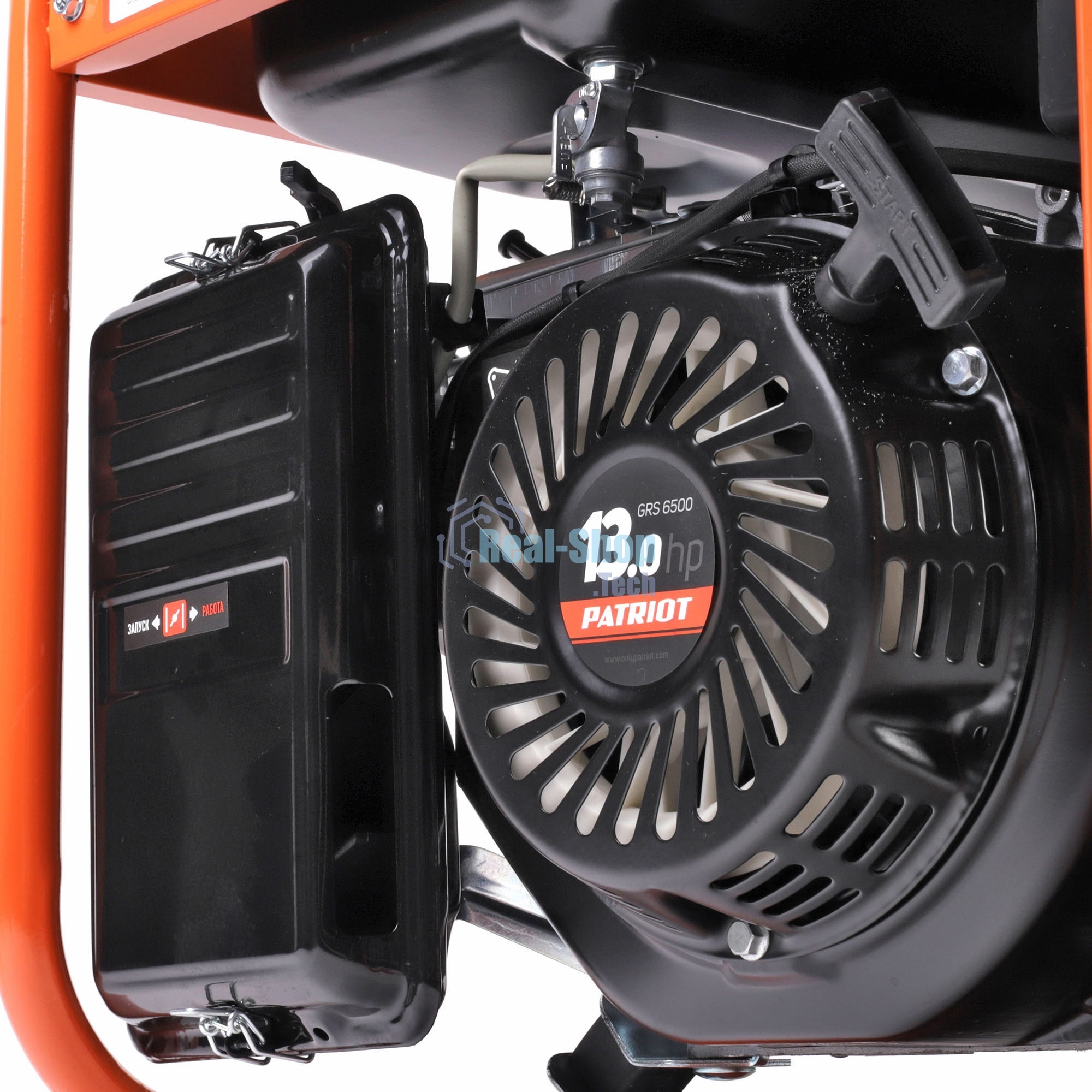 Электрогенератор бензиновый Patriot GRS 6500, 5.5 кВт, 75 дБ, 70 кг