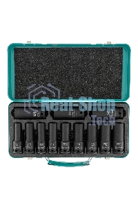 Набор ударных глубоких шестигранных торцевых головок 1/2
