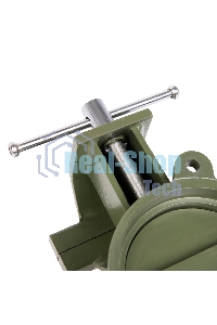 Тиски слесарные Сибртех 125 мм, стальные, поворотные