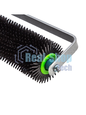 Валик игольчатый для наливных полов с рамой Сибртех, острая игла, 500 мм