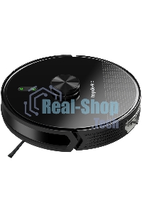 Робот-пылесос TopDevice TDSRC003_BK черный, 40 Вт, 2600 мА·ч Li-Ion, уборка влажная/сухая, пылесборник контейнер 0.4 л