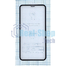 Защитное стекло 6D для Apple iPhone XS Max черный