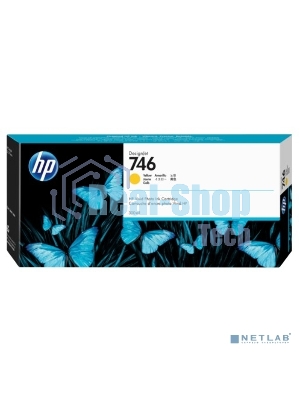 Картридж струйный HP 746 300-ml желтый Ink Cartridge