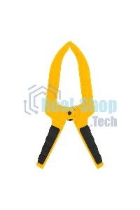 Струбцина клещеобразная Denzel удлиненная 50 х 80 мм двухкомпонентные рукоятки