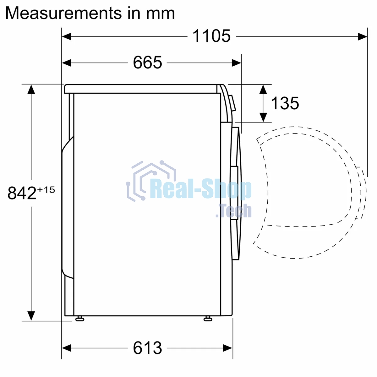 Сушильная машина Bosch WTN86202ME серый, 8 кг, сушка - конденсационная, программ - 13, 59.8 x 84.2 x 61.3 см