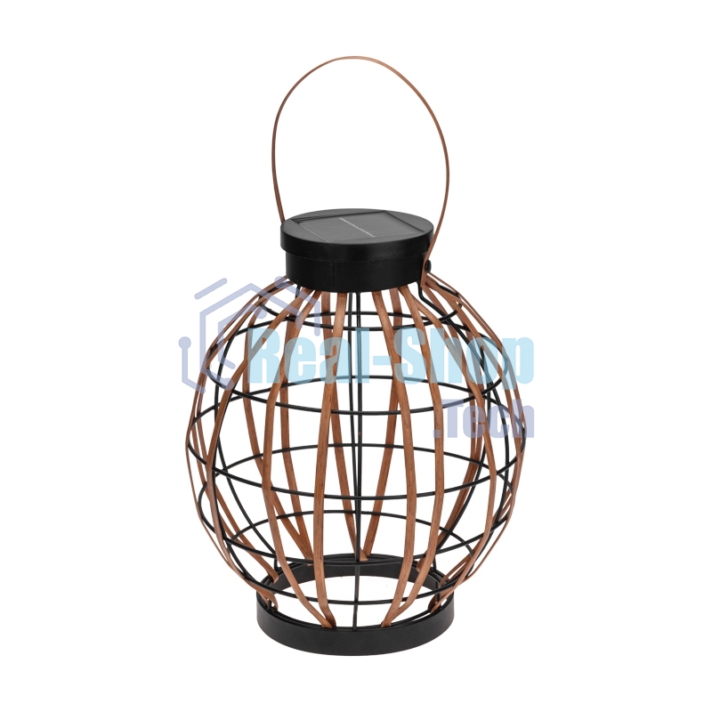 Светильник садовый Rexant Бамбук, 29,5 см, 3000К, встроенный аккумулятор, солнечная панель, коллекция Бали