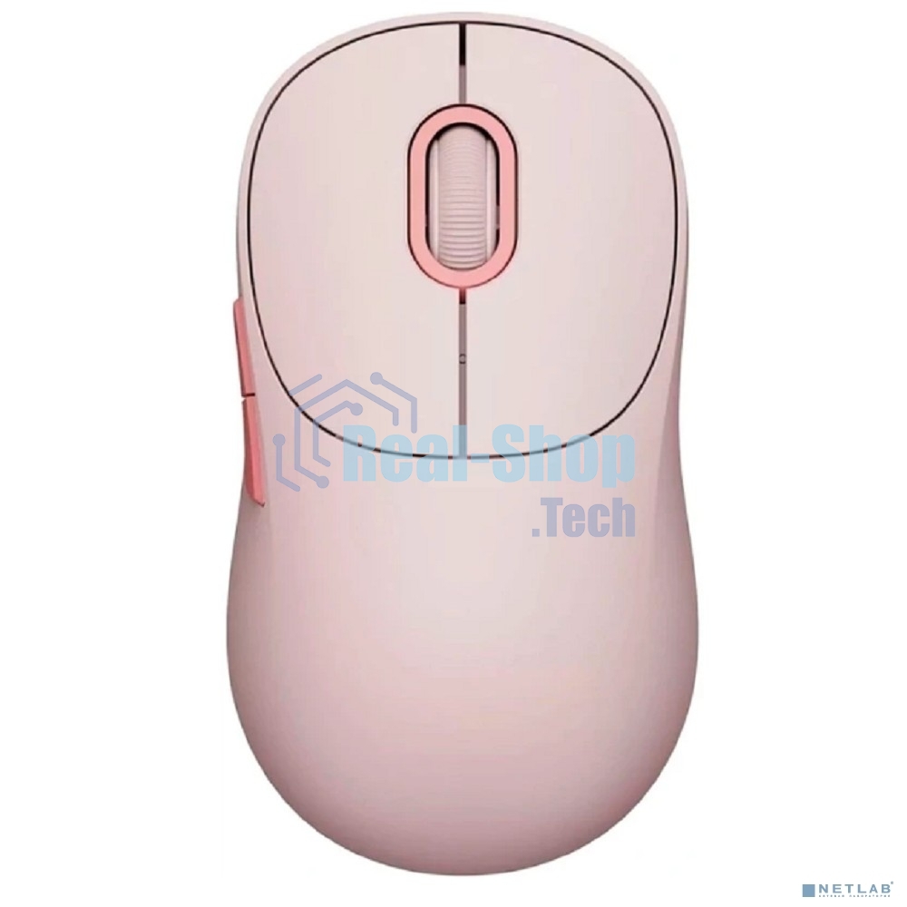 Мышь беспроводная Xiaomi BHR8911GL Wireless Mouse 3 розовый, 1200 dpi, USB/Bluetooth, кнопки - 4