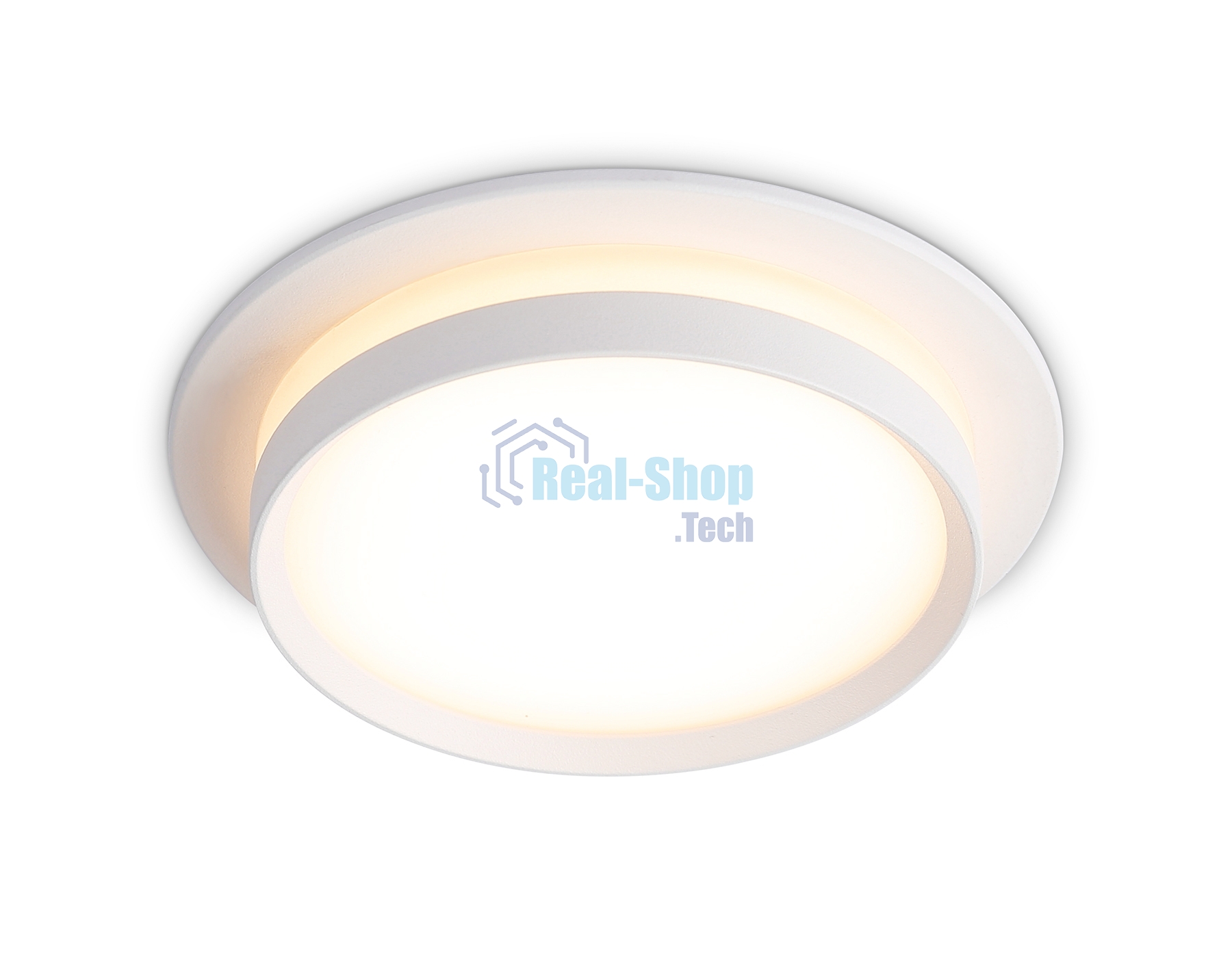 Светильник Ambrella light TN5214 WH белый GX53 max 15W D105*40