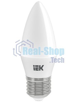 Лампа светодиодная IEK LLE-C35-7-230-40-E27 ECO C35 свеча 7Вт 230В 4000К E27