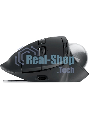 Трекбол Logitech Trackball MX Ergo S графитовый оптическая 2048dpi беспров. BT/Radio USB (910-007261)