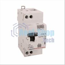 Выключатель автоматический дифференциального тока 1п (1P+N) C 16А 30мА тип AC 6кА RX3 Leg 419399