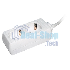 Удлинитель 2х3 м с заземл. 16А IP20 У02 2P+PE IEK WYP10-16-02-03-Z-N