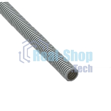 Труба гофрированная ПВХ d25 мм с протяжкой сер. (50 м) Ruvinil 12501