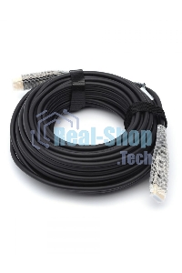 Кабель HDMI 20 м (HIGH speed, Metal gold, Optical) 8K VER 2.1 Кабель HDMI 20 м (HIGH speed, Metal gold, Optical) 8K VER 2.1