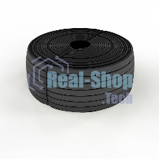 Трубка кембрик ТВ-40 ПВХ Rexant черный, Ø 8 мм