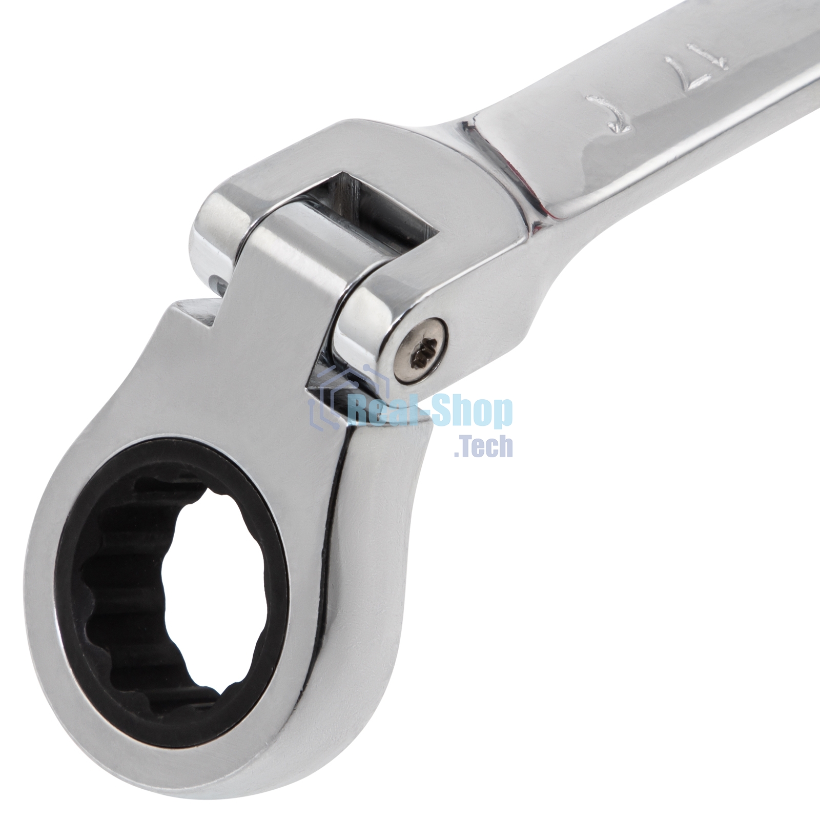 Набор ключей Matrix комбинированных, трещоточных шарнирных 8шт