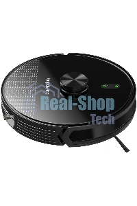 Робот-пылесос TopDevice TDSRC003_BK черный, 40 Вт, 2600 мА·ч Li-Ion, уборка влажная/сухая, пылесборник контейнер 0.4 л