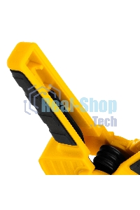 Струбцина клещеобразная Denzel удлиненная 50 х 80 мм двухкомпонентные рукоятки