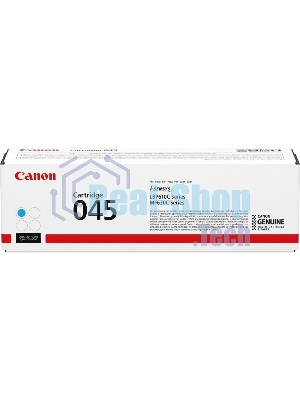 Картридж лазерный Canon 045C голубой, 1300 стр., для i-SENSYS MF631/633/635, LBP611