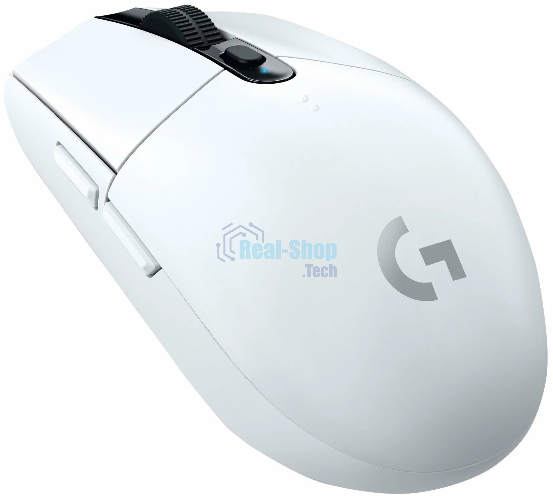 Мышь беспроводная Logitech G304 Lightspeed белый, 12000 dpi, радиоканал, USB, кнопки - 6