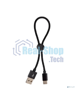 Кабель USB 2.0 hoco X35, AM/Type-C, черный, 0,25м