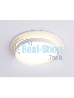 Светильник Ambrella light TN5214 WH белый GX53 max 15W D105*40