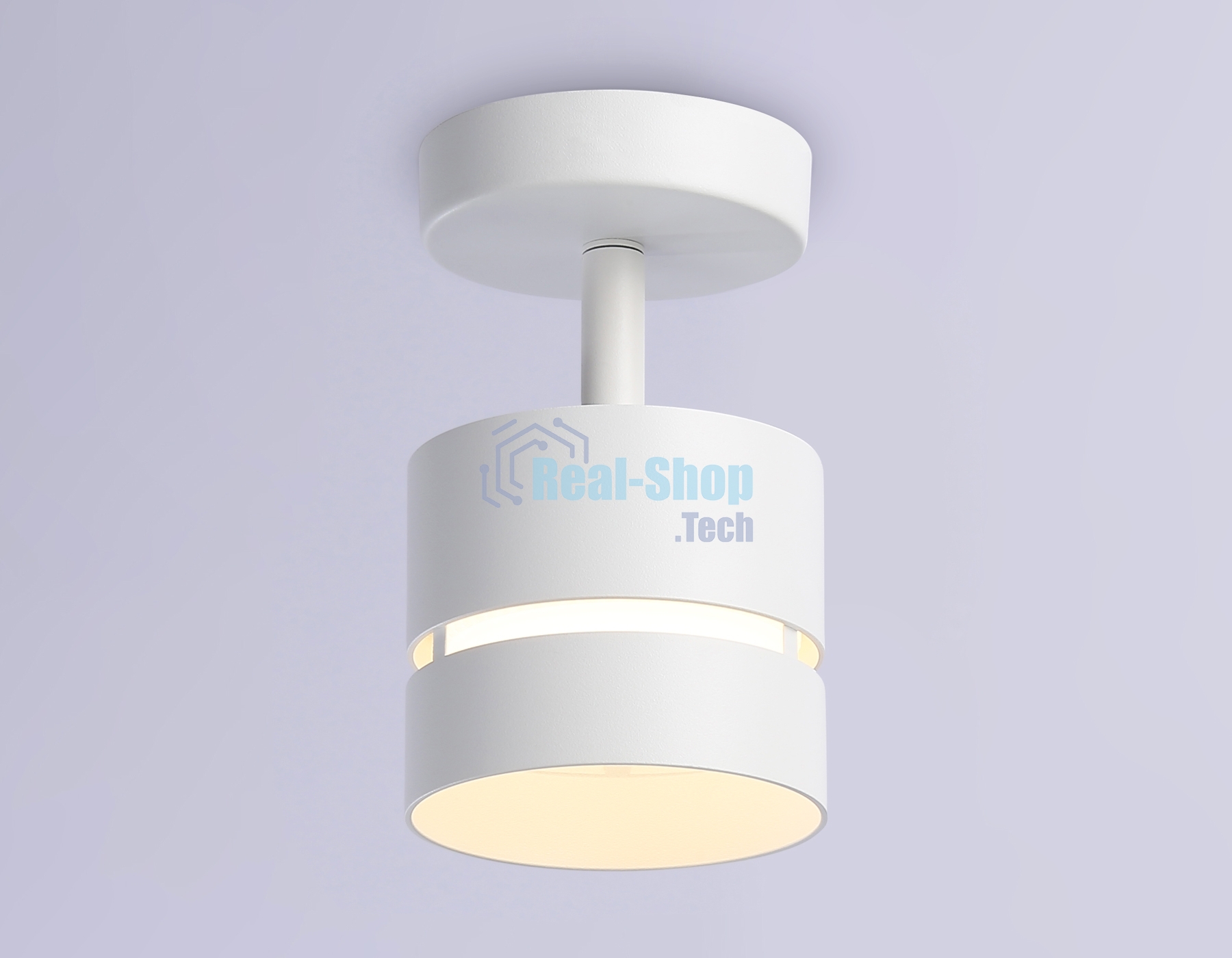 Светильник Ambrella light TN71055 WH белый GX53 max 12W D85*145