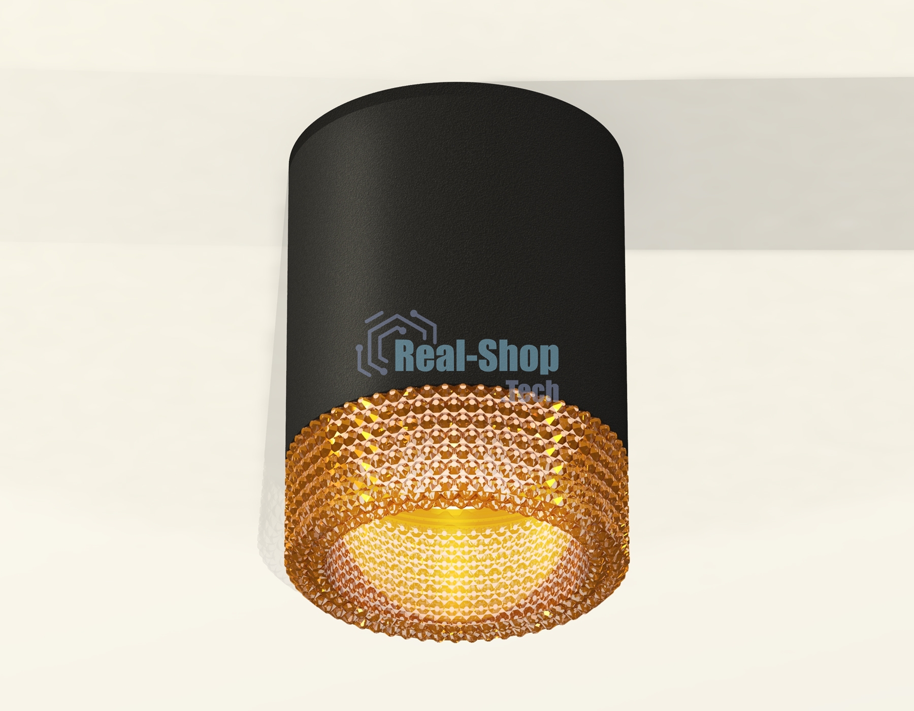 Светильник Ambrella Light XS6302044 SBK/CF черный песок/кофе MR16 GU5.3 (C6302, N6154)