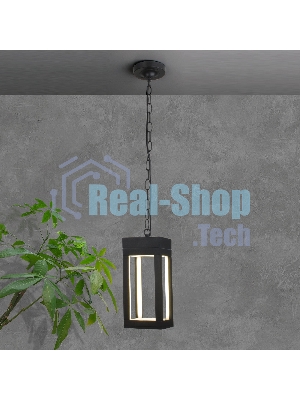 1528 TECHNO LED / Светильник садово-парковый чёрный