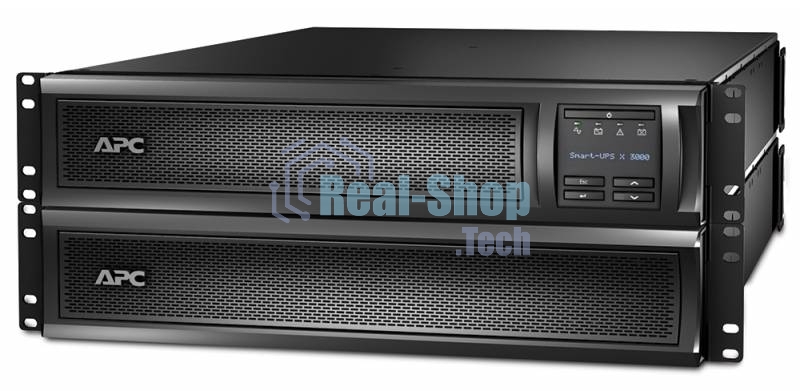 Источник бесперебойного питания APC Smart-UPS X SMX3000RMHV2UNC/3000 ВА/2700 Вт/9xIEC 320 C13, IEC 320 C19