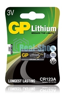 Батарея GP Lithium CR123A (1шт)
