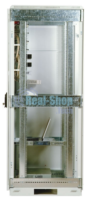 Шкаф коммутационный ЦМО ШТК-М-42.8.8-4ААА 42U 800x820 мм пер. дв. перфор. задн. дв. стал. лист 2 бок. пан. 500 кг белый