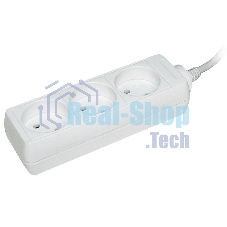 Удлинитель 3х3 м без заземл. 10А IP20 У3 2P ИЭК WYP10-06-03-03-N