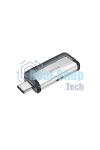 Флешка USB Sandisk DDC2 Ultra Dual (SDDDC2-032G-G46), 32Gb, USB 3.0/USB 3.1 Type C, R/W 150/30, серый/черный