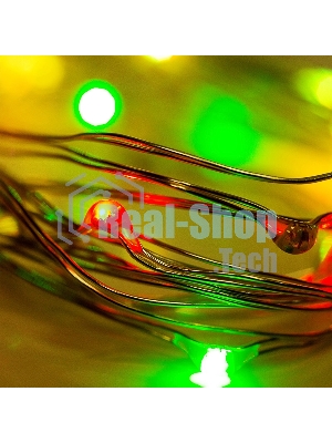 Гирлянда Neon-night Роса с трансформатором 20 м, 200 LED, цвет свечения мультиколор