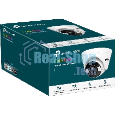 Турельная камера 3 Мп с цветным ночным видением/3Mp Full-Color Turret Network Camera