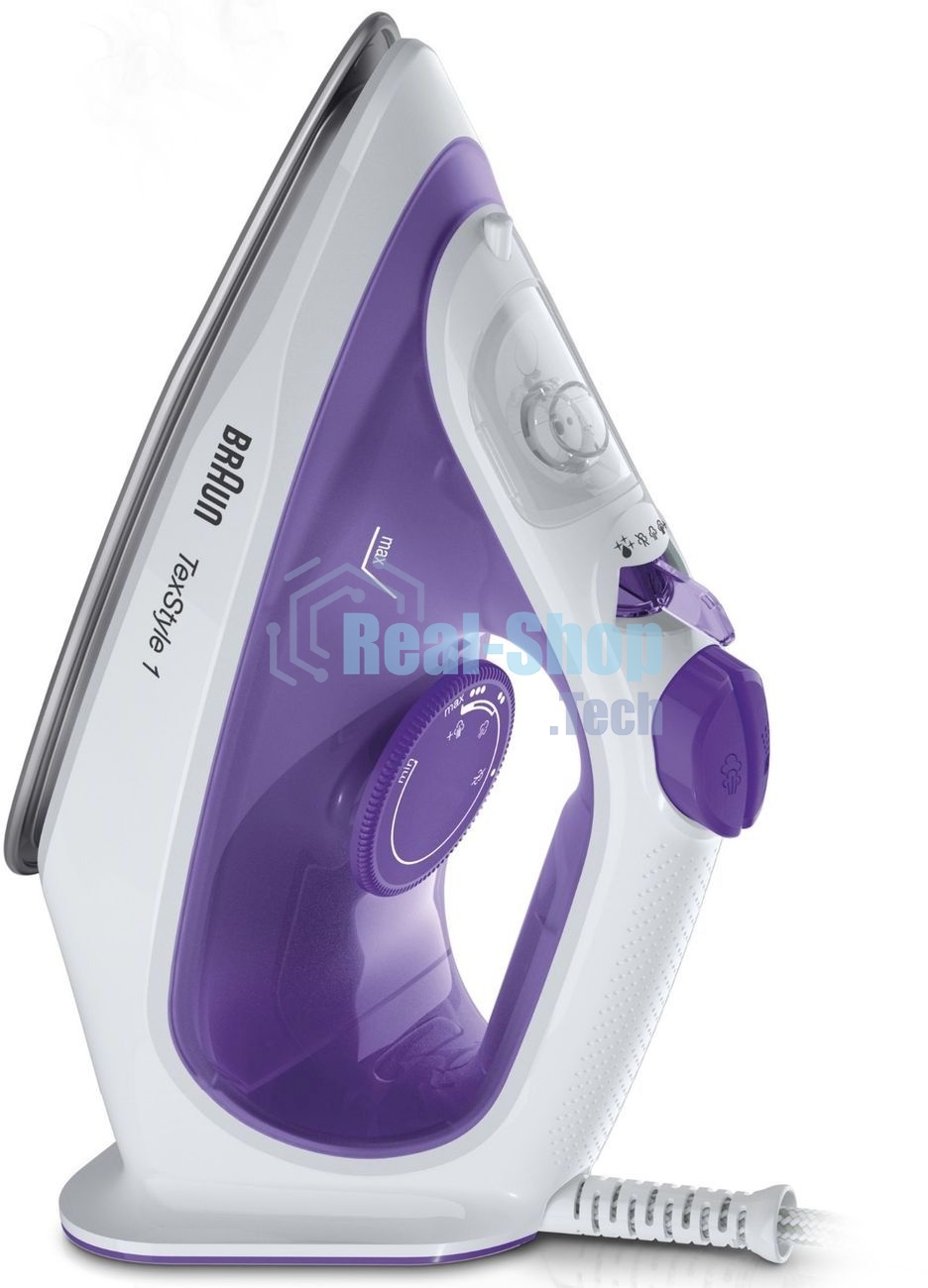 Утюг Braun TexStyle1 SI1080VI 2000Вт фиолетовый/белый