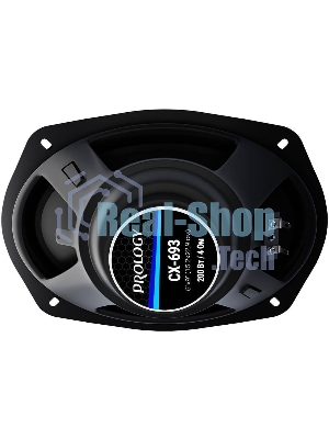 Колонки автомобильные Prology CX-693 200Вт 90дБ 4Ом 15x23см (6x9дюйм) (ком.:2кол.) коаксиальные трехполосные