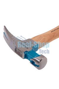 Молоток-гвоздодер Gross AMERICAN HICKORY 560 г, угол 75, магнит, обрезиненная рукоятка